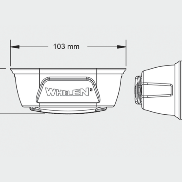 Whelen LINZ6 Series Warning Light, LED