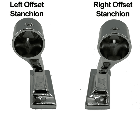 End Stanchion; Offset Left