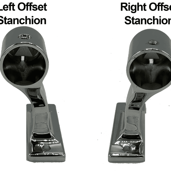 End Stanchion; Offset Right