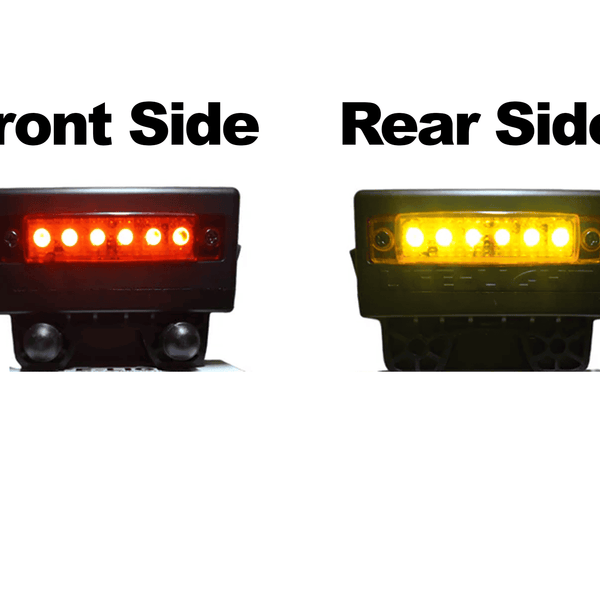 Life-Light Sign Safety Beacon, Red/Amber LED