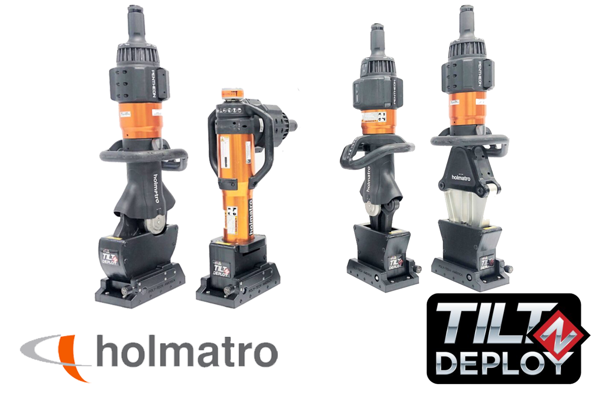 Tilt-N-Deploy, Extrication Tool Mount, Holmatro Hydraulic – ResQstore