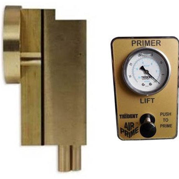 12V Trident Manual Air Primer Assembly with Lift Gauge
