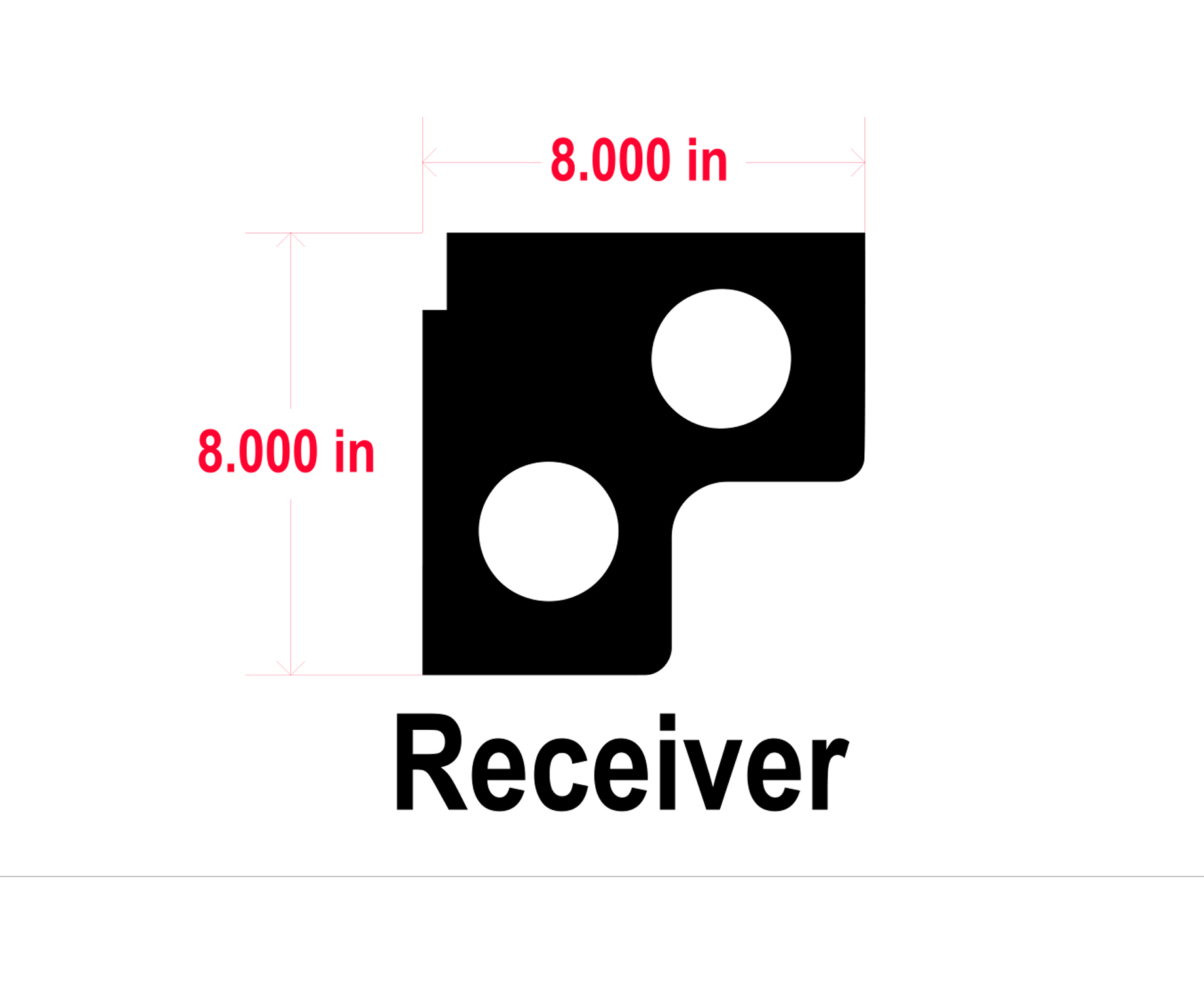 Corner Strut Mount Components, PTS-0072-00 (PTS-172), PTS-0073-00 (PTS-173), PTS-0075-00 (PTS-175), PTS-0076-00 (PTS-176)