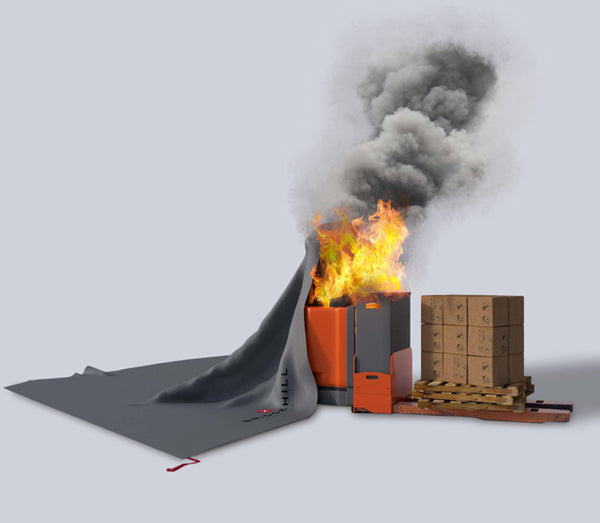 Bridgehill Pallet Truck Fire Blanket, 211227