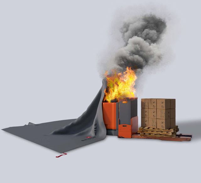 Bridgehill Pallet Truck Fire Blanket, 211227