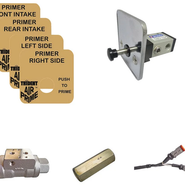 Trident  Air Primer Conversion Kit - Automatic AirPrime System, Converts Single (1) Location to Dual (2) Location - 27.005.3
