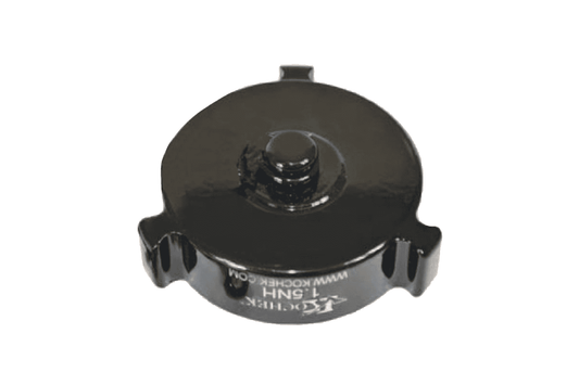 Threaded Caps, Rocker Lug, Black Hard Coat with Chain