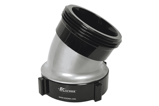 Kochek Adapter, 2 1/2" 30° Elbow w/ Swivel RL Female x Male