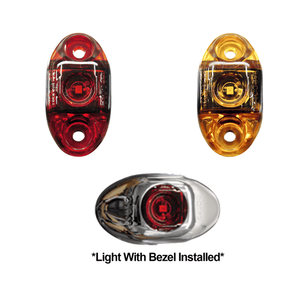 TecNiq S21: Heavy Duty Oval Marker Lamp
