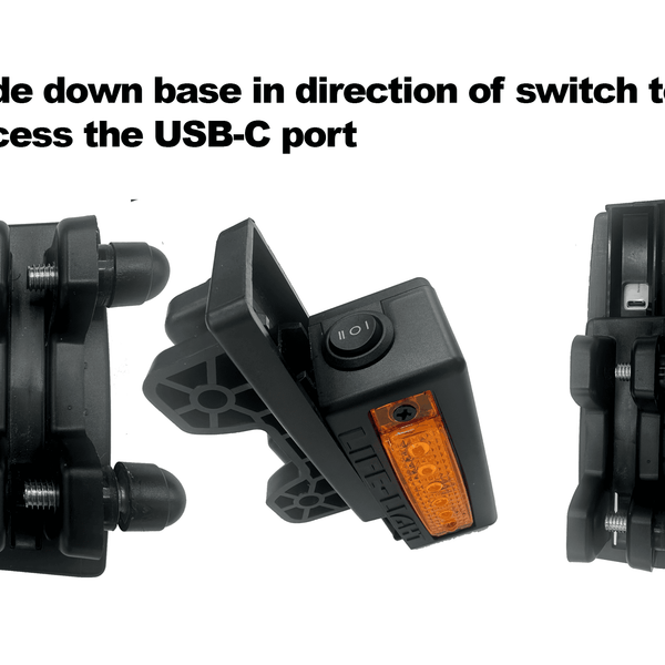 Life-Light Sign Safety Beacon, Red/Amber LED