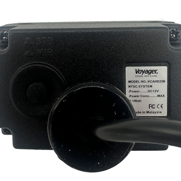 Voyager, Analog Hi-Definition Color Rear Camera with Black Housing, VCAHD25B