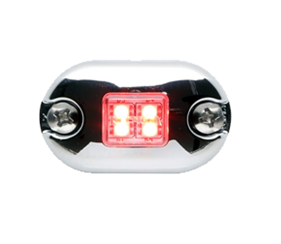 Whelen 0S Series Ajar Warning Light, Red