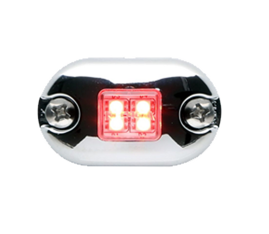 Whelen 0S Series Ajar Warning Light, Red