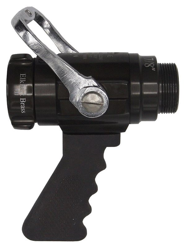 Elkhart Brass Ball Shut-Off with 7/8" Integral Smooth Bore and Pistol Grip
