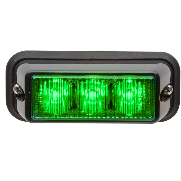 Whelen TIR3™ Series Lighthead, Horizontal Mounting; Green