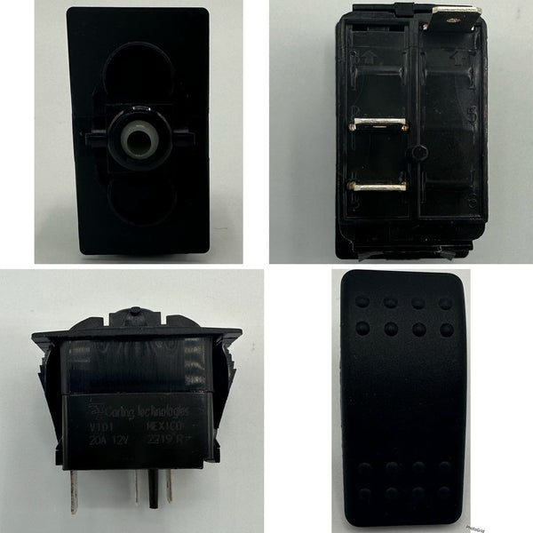 Carling Technologies, On/Off Two Position Switch, No Light - V1D1S00B ...