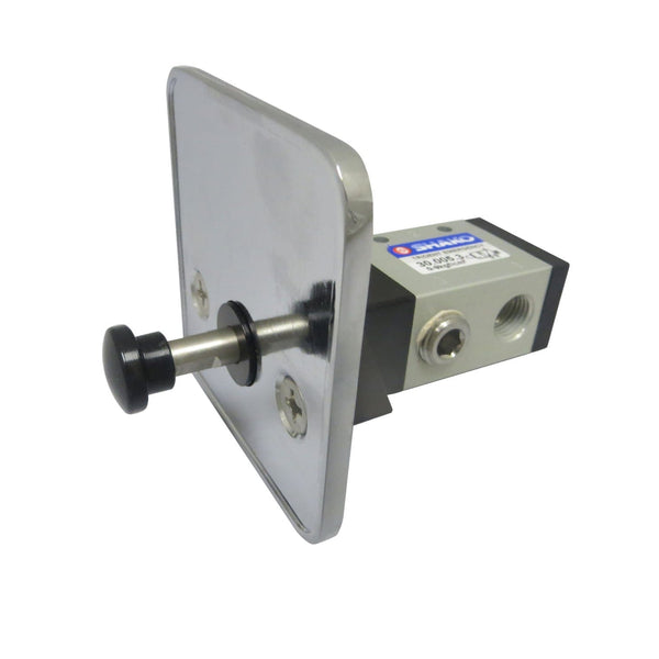 Trident  Air Primer Parts - Multi-Location Push-Button w/ Mounting Plate and Label - 27.003.9
