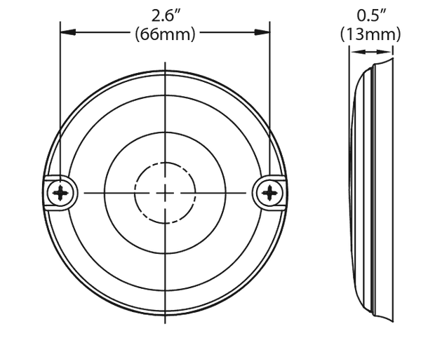 Whelen 3SC0CDCR LED 3