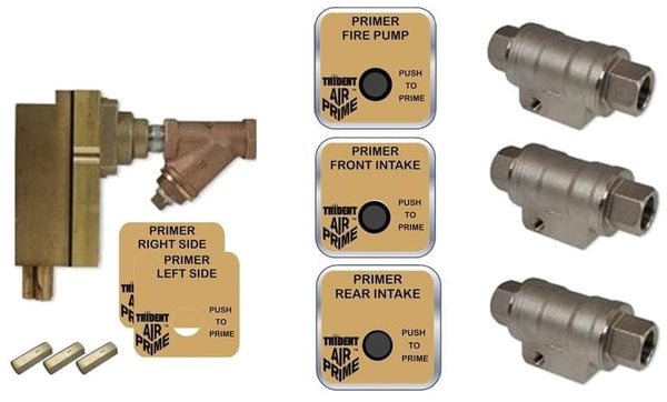 12V Trident Manual Air Primer Assembly Without Lift Gauge
