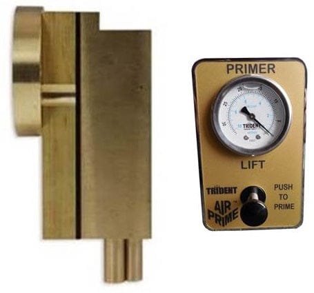 12V Trident Manual Air Primer Assembly with Lift Gauge