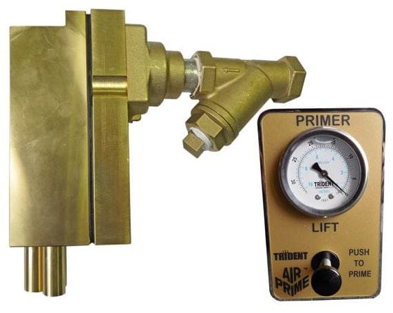 12V Trident Manual Air Primer Assembly with Lift Gauge