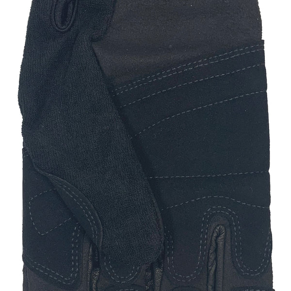 Ringers Gloves R-353 Rope Rescue Glove (Old Style), Black