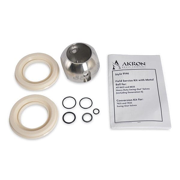 Akron Brass Apparatus Valve Repair Kit with Ball, 9145, 9146 & 9147