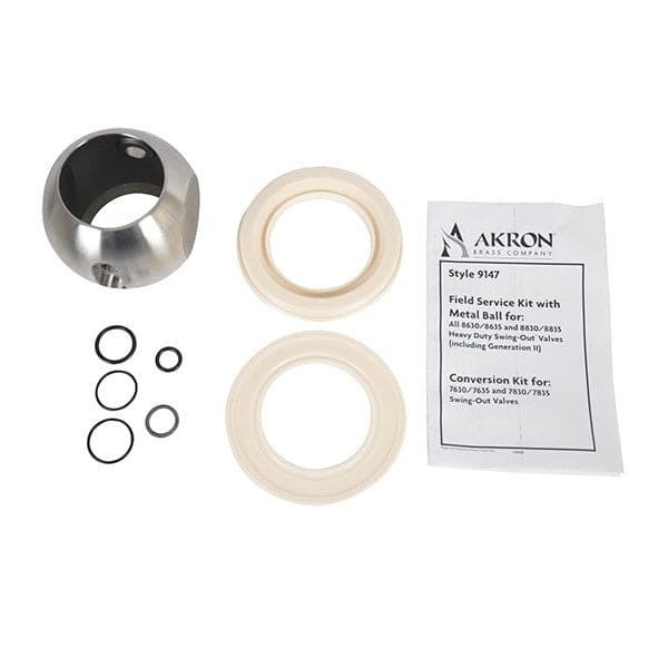 Akron Brass Apparatus Valve Repair Kit with Ball, 9145, 9146 & 9147