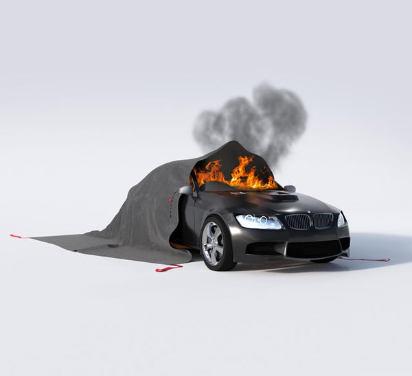 Bridgehill Reusable Car Fire Blanket Pro X