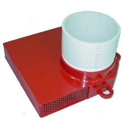 DHLL 6" Dry Hydrant Low Level PVC Strainer