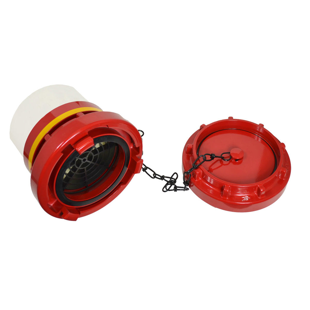 DHS 6" PVC Storz Dry Hydrant Adapter With Cap