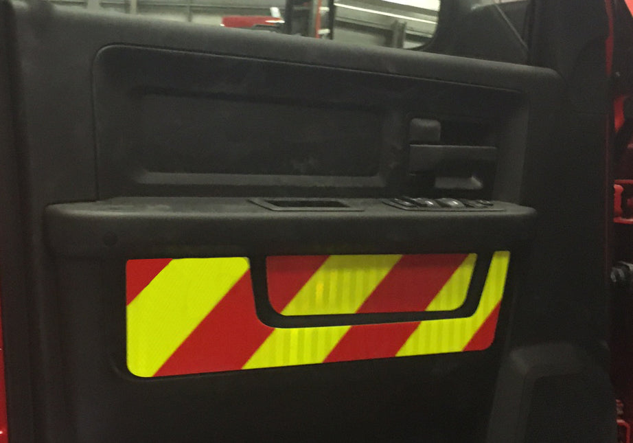 Inside Door Chevron Panel Kit for Commercial Chassis