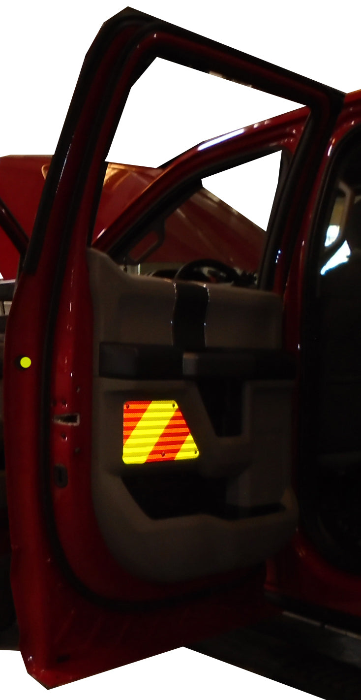 Inside Door Chevron Panel Kit for Commercial Chassis