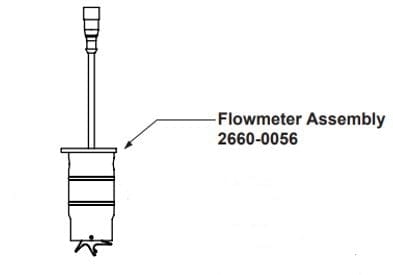 Foam Pro, Paddlewheel, Flow Meter, 2660-0056, 101550535