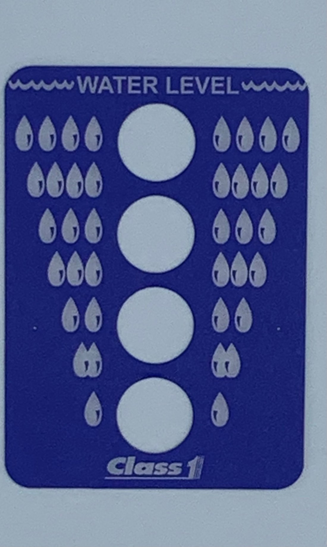 Class 1 ITL-4 Water/Foam Tank Level Label – ResQstore