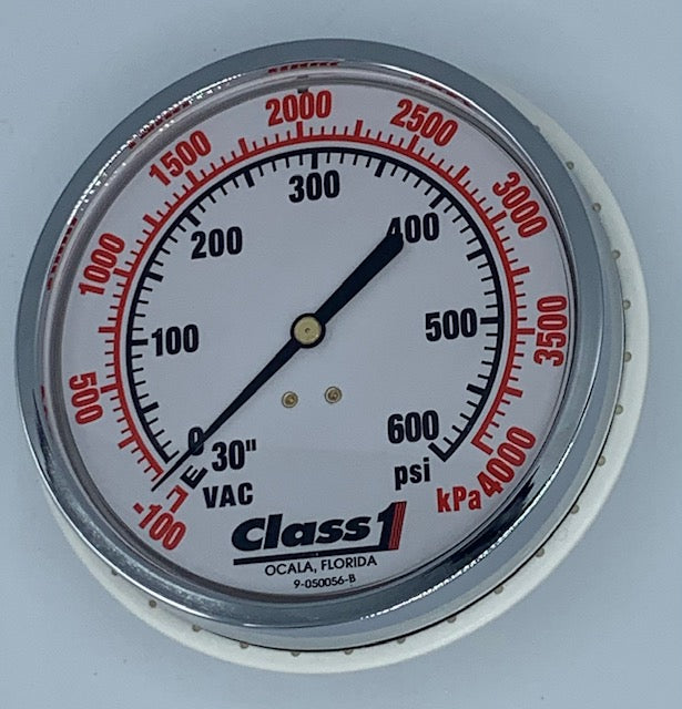4.5" Class 1 Fire Service Pressure Gauges; Dual Read PSI/KPA, 91582326 91586215 91585860