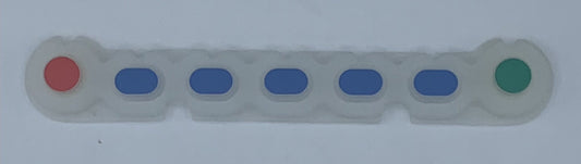 Weldon Vista Interface/Display - Bottom Row Buttons, 0K00-1958-00, 0K00-1958-01