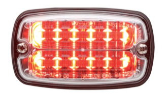 Whelen M4 Warning Light, Clear Lens