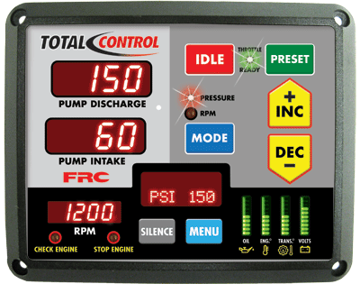 TOTAL CONTROL Panel J1939 Pressure Governor