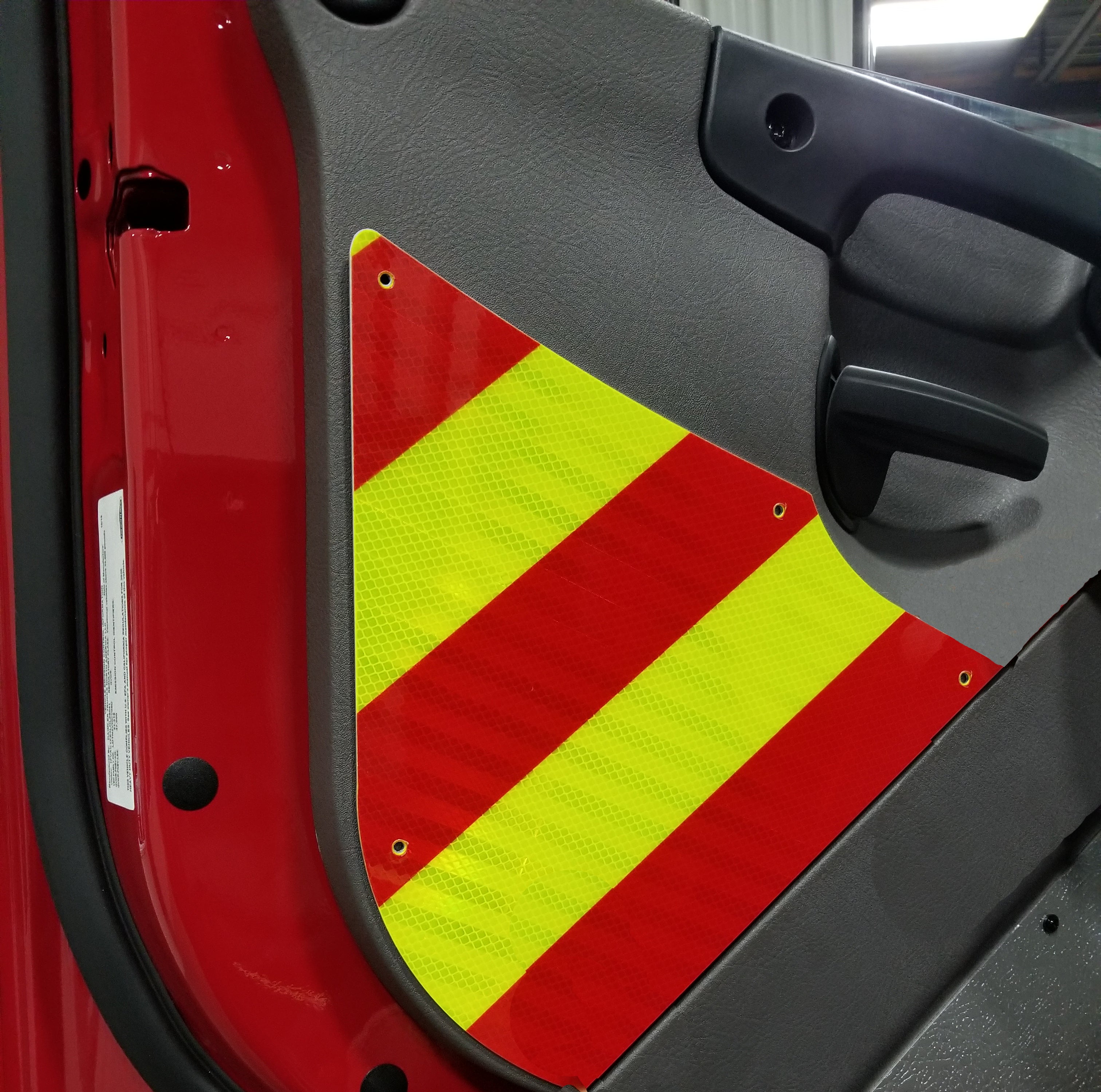 Inside Door Chevron Panel Kit for Commercial Chassis