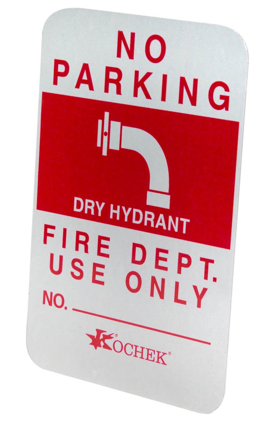 SDH 12" X 18" Reflective Dry Hydrant Sign
