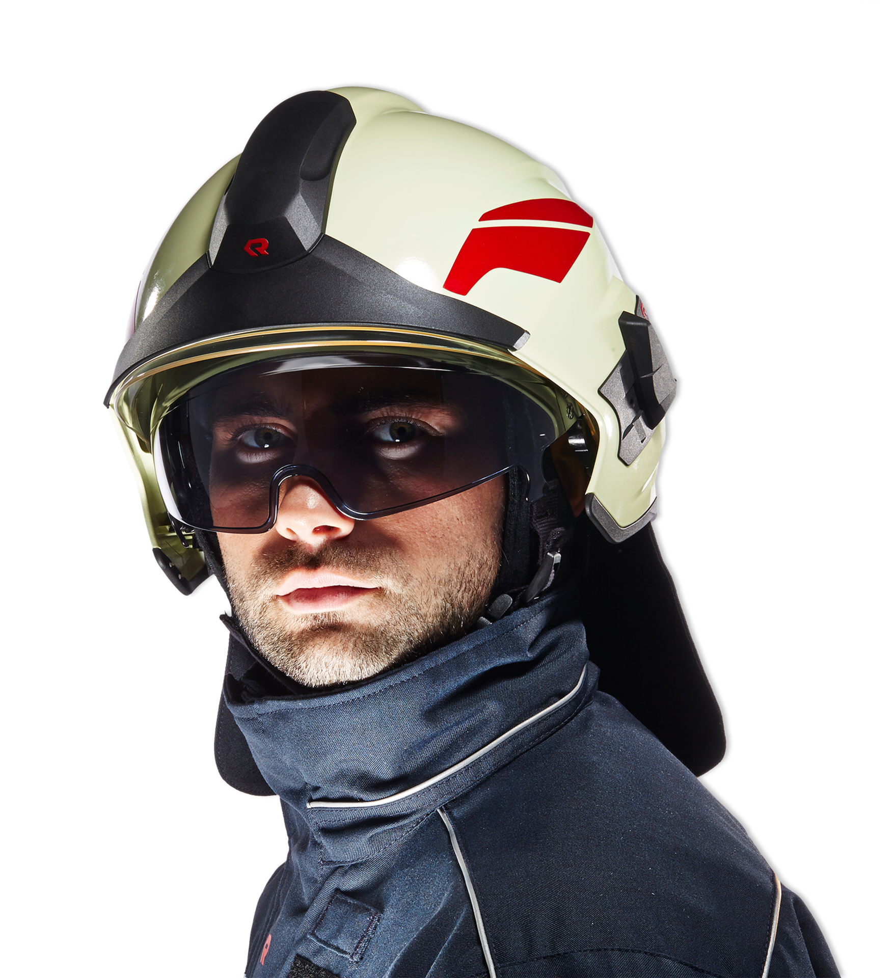 Rosenbauer HEROS Titan Pro Helmet Tinted Eye Protection